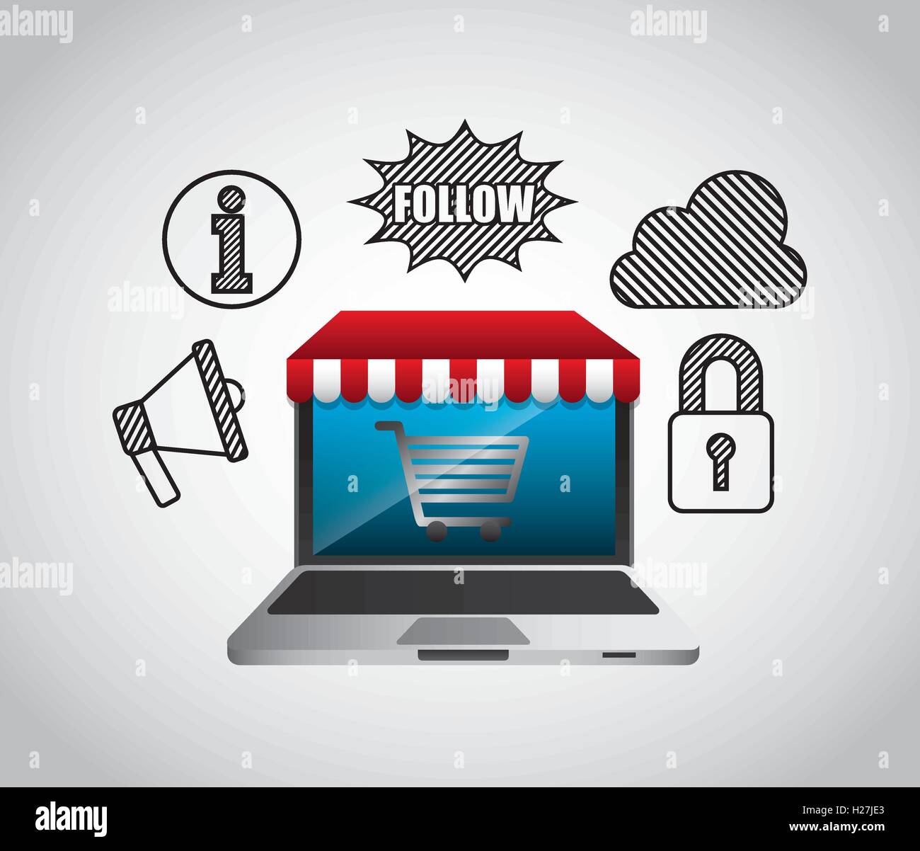 app store technology icons Stock Vector Image & Art Alamy