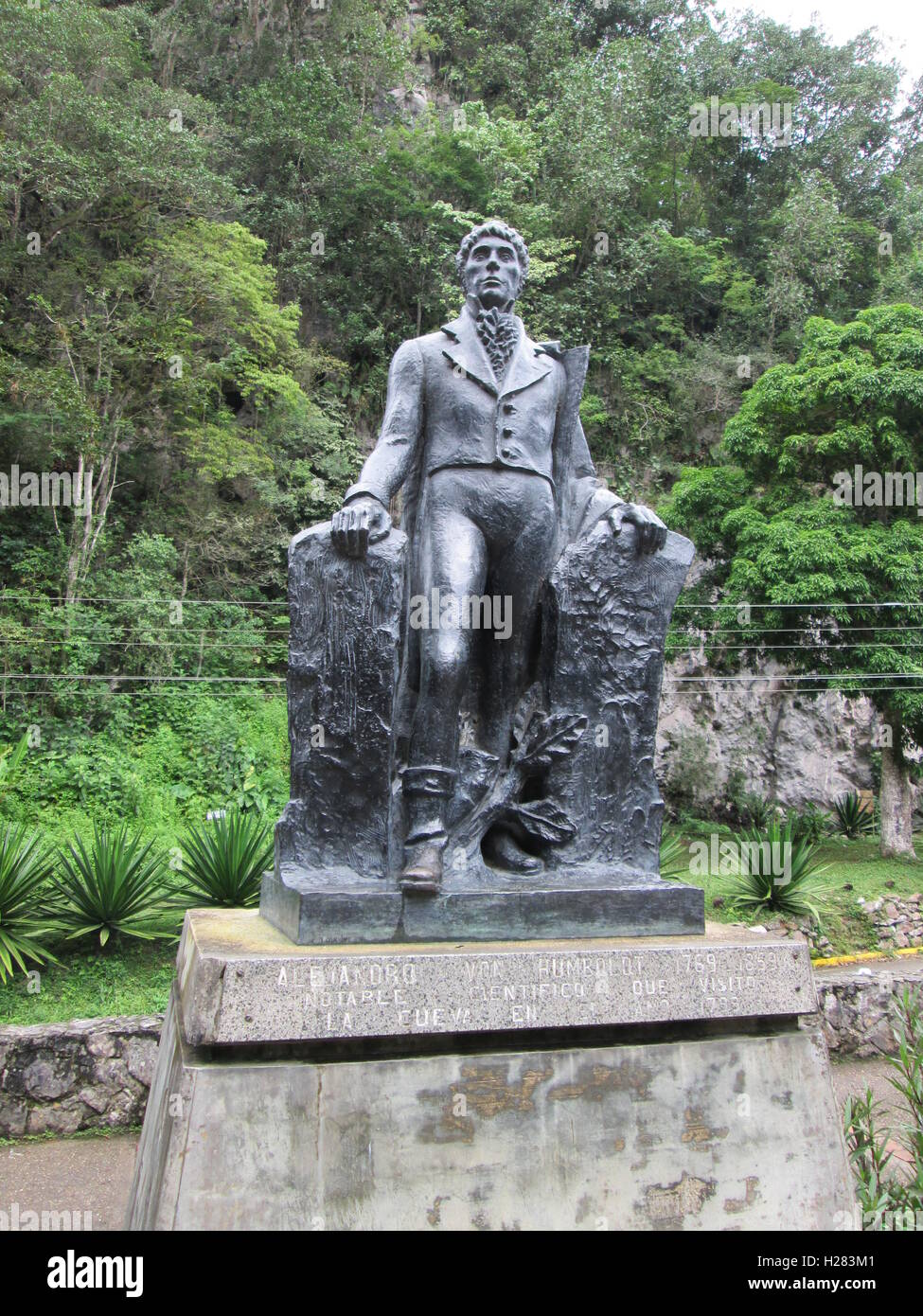 Alexander Von Humboldt Monument, Venezuela. Stock Photo