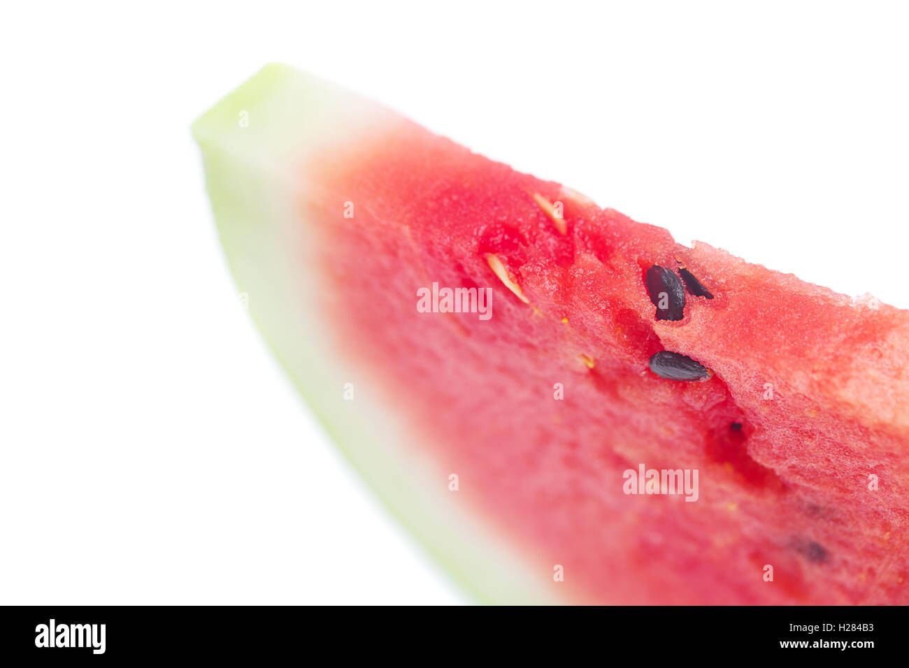 slice of watermelon isolated on white Stock Photo - Alamy