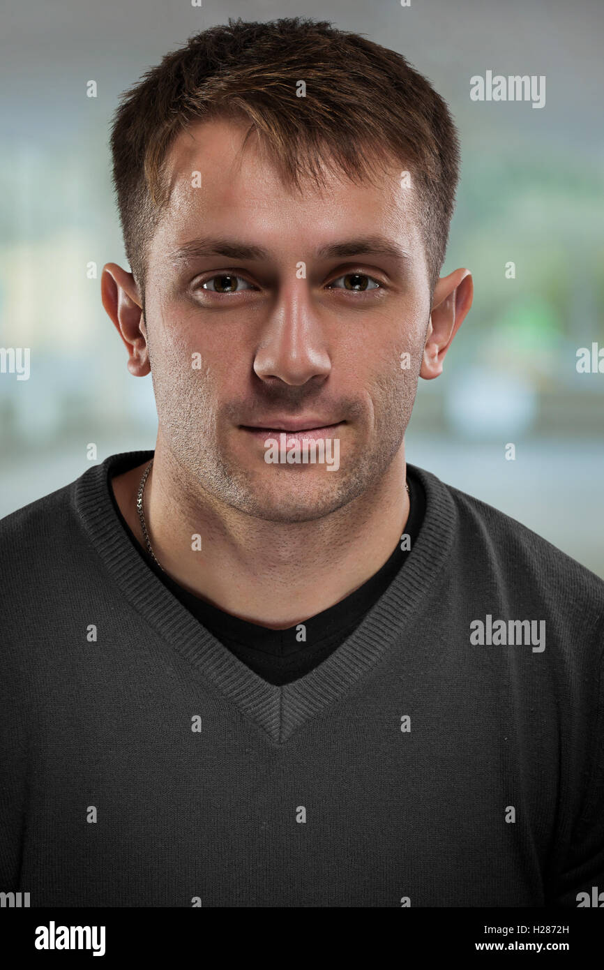 portrait of beautiful young man Stock Photo - Alamy