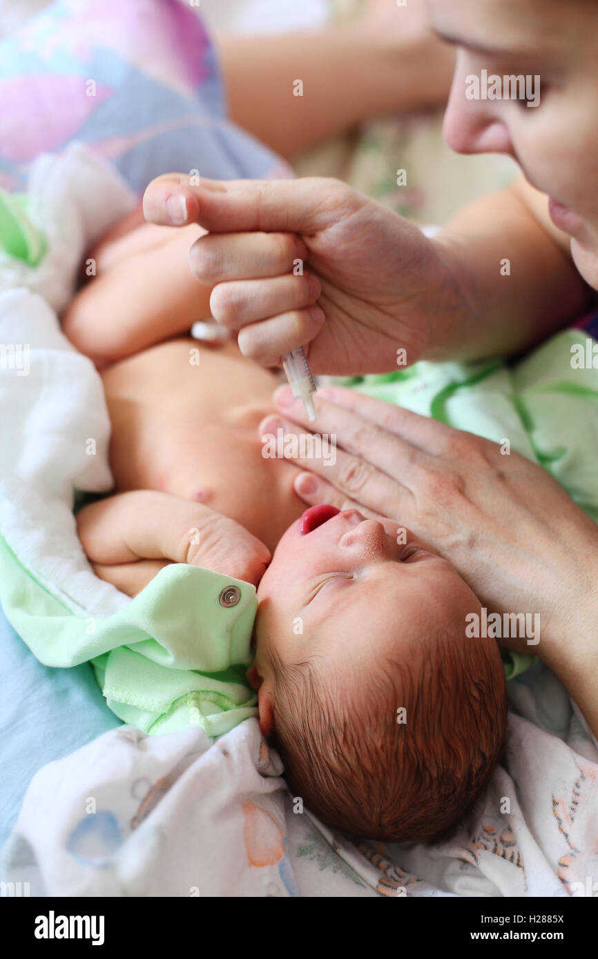 baby milk feeding syringe