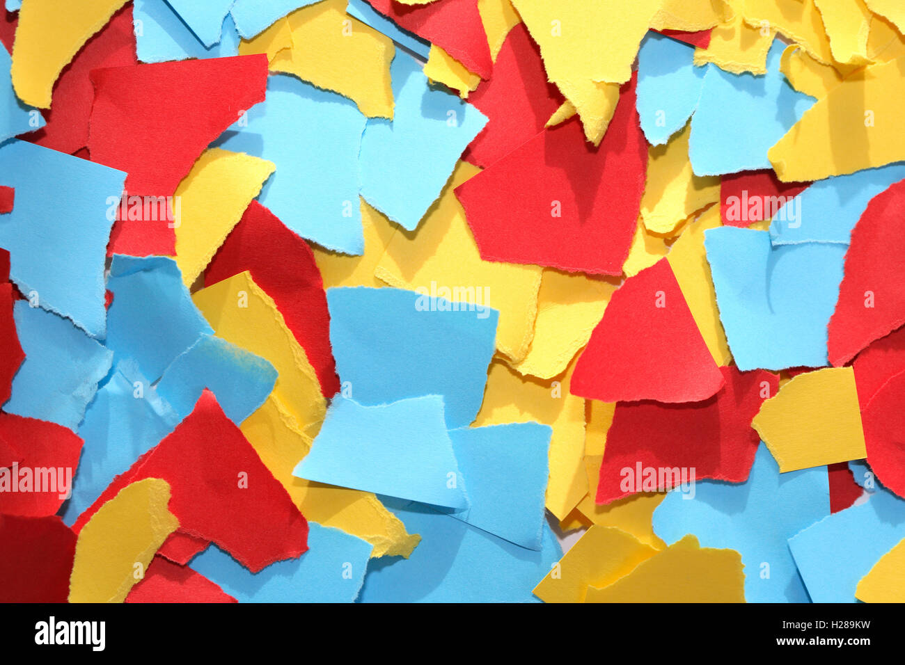 Lacerated Color Paper Stock Photo Alamy