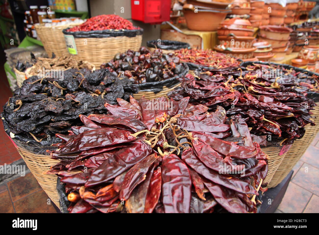 Dried Paprika Chilies High Resolution Stock Photography and Images - Alamy