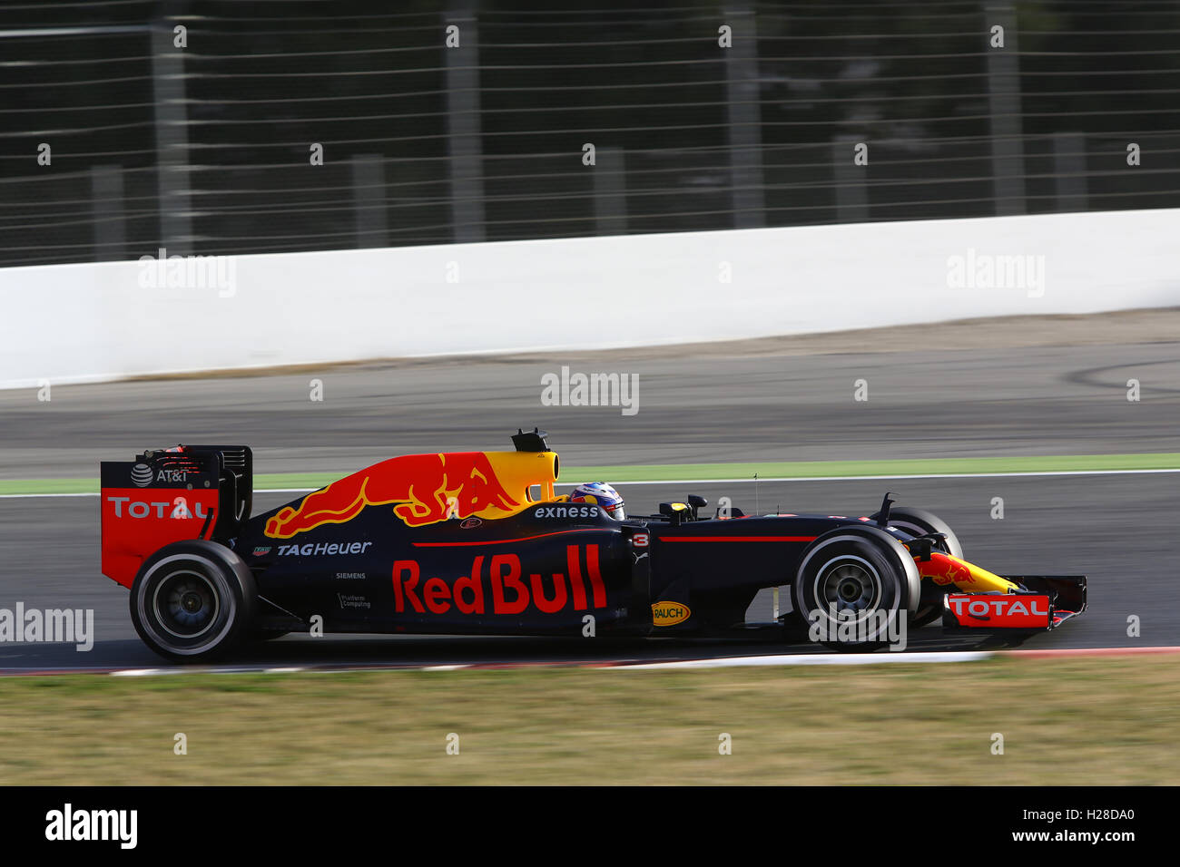 Daniel Ricciardo, Red Bull Racing, F1 testing Barcellona 2016 Stock Photo