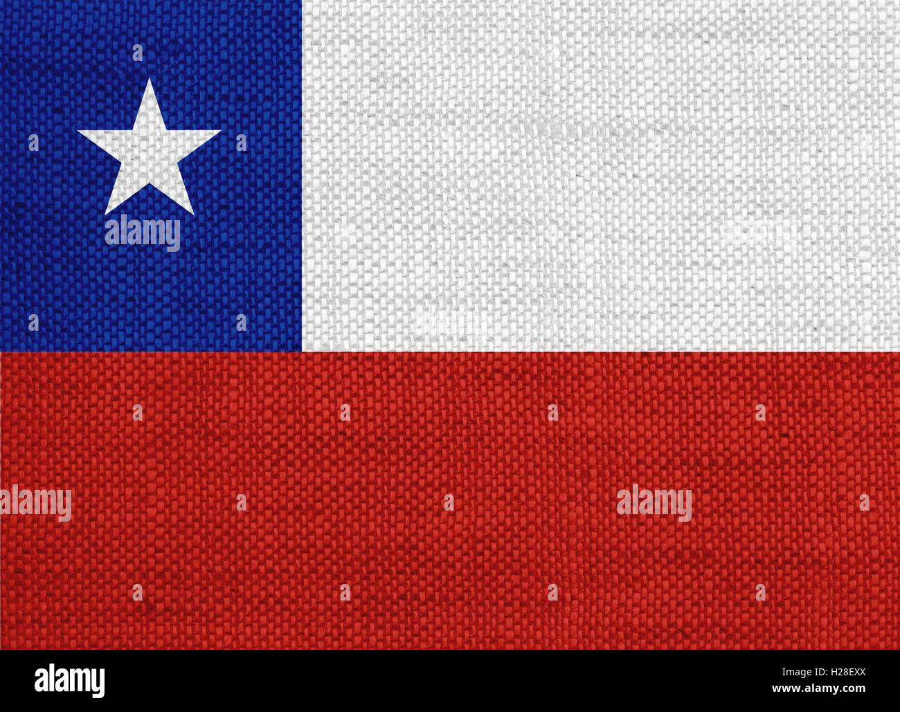 Flag on old linen Stock Photo - Alamy