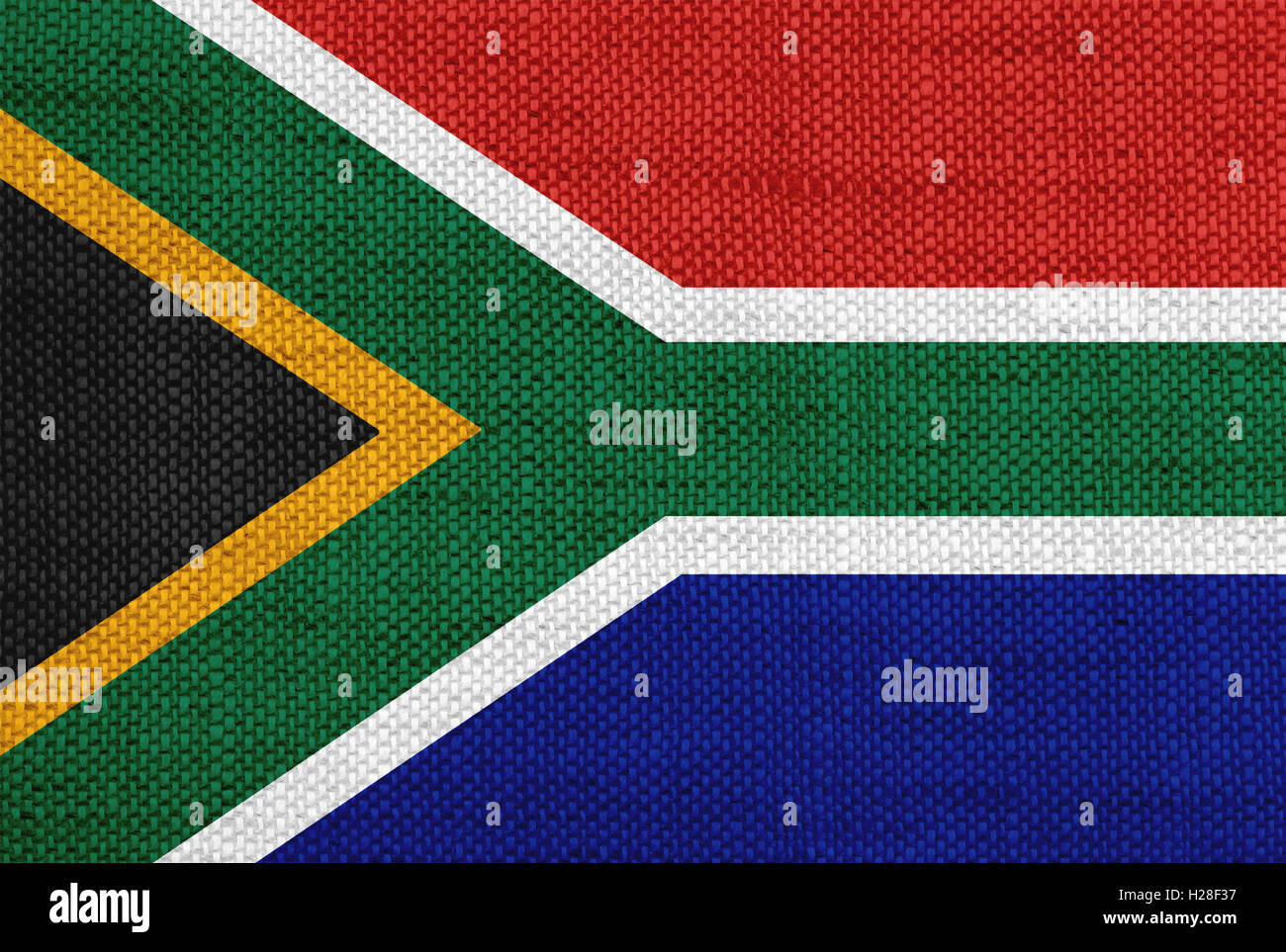 Flag on old linen Stock Photo - Alamy