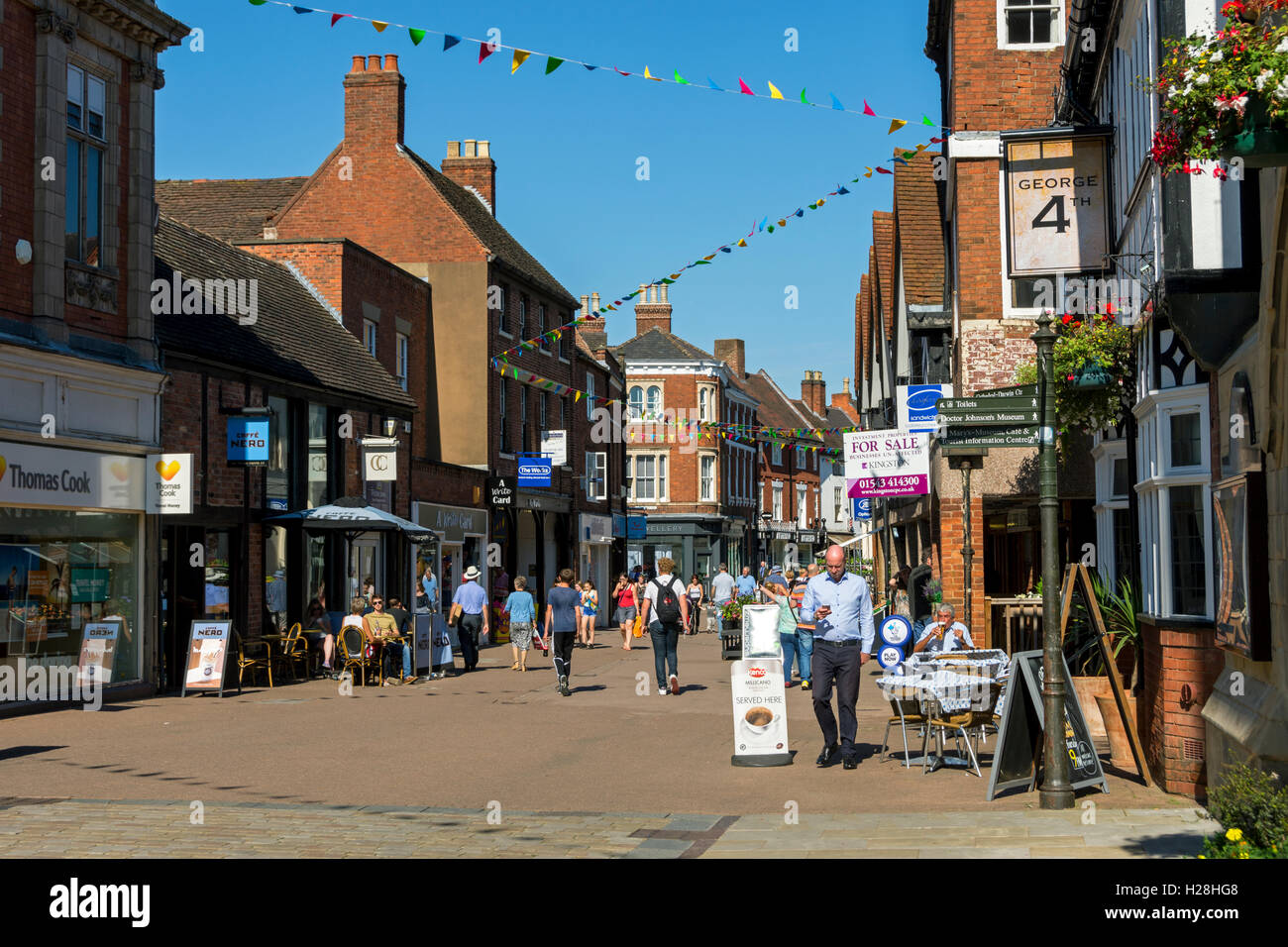 Shopping lichfield staffordshire hires stock photography and images