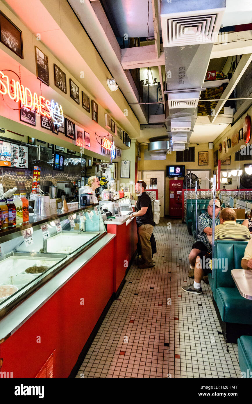 Chaps Ice Cream, Historic Pedestrian Downtown Mall, East Main Street