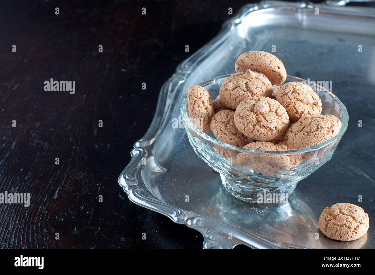 Typical Italian biscuits amaretti biscuits Calabria baked bakery berry birthday biscuit