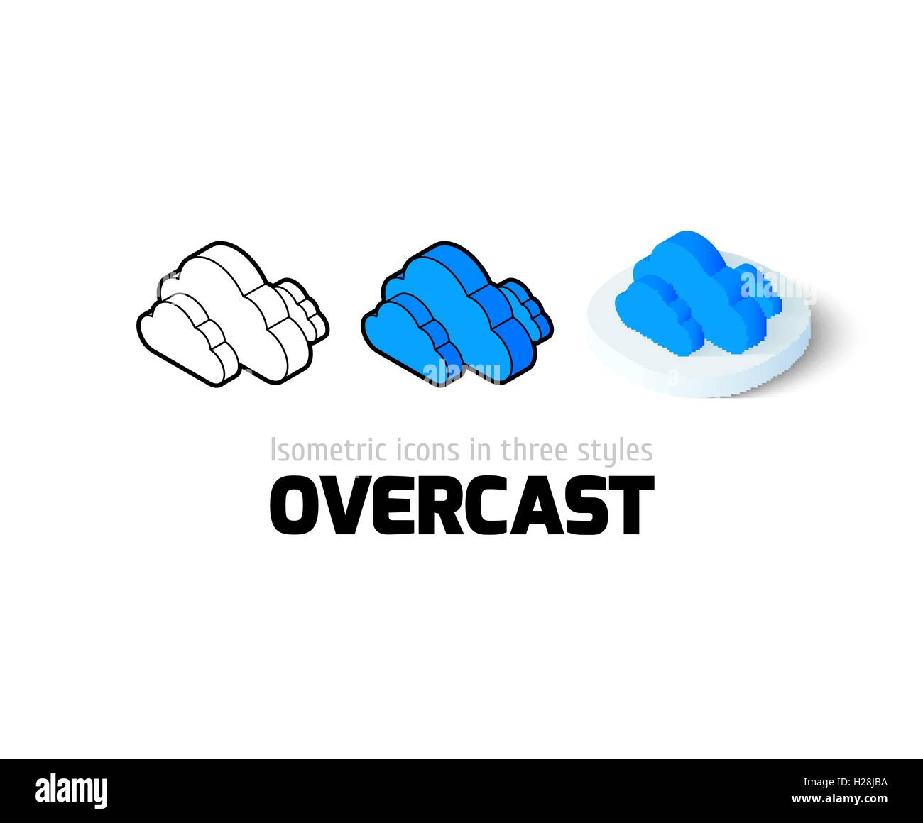 Overcast App Stock Vector Images - Alamy