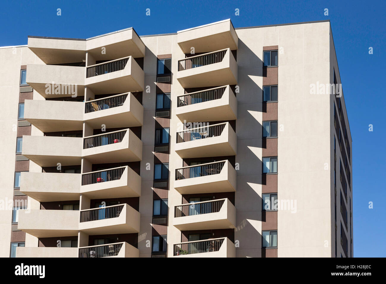 A luxury high rise in Long Beach, New York Stock Photo Alamy