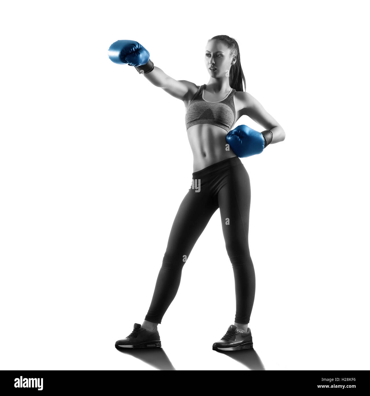 Boxer posing hires stock photography and images Alamy