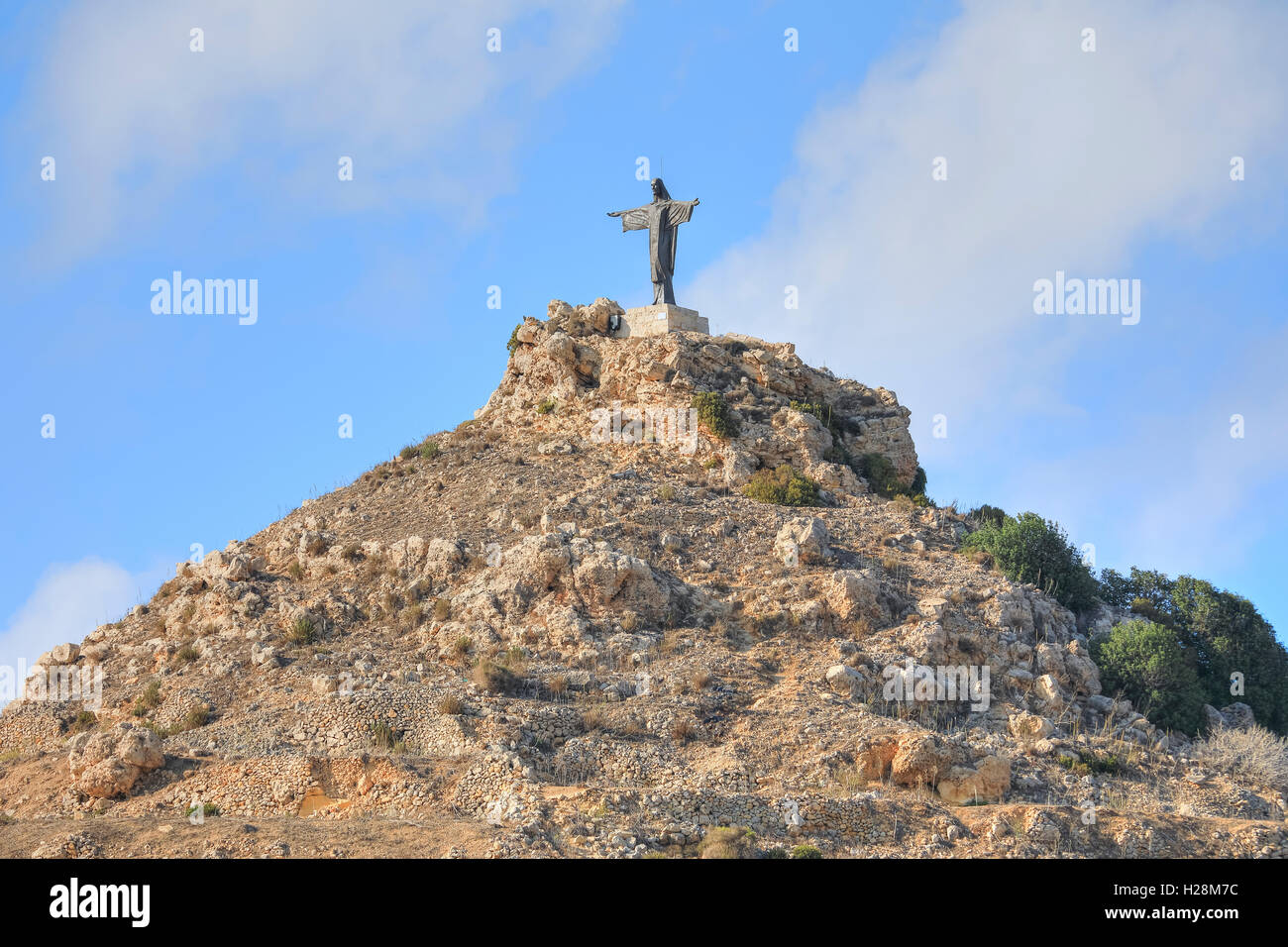 Tas-Salvatur Hill, Gozo, Malta Stock Photo