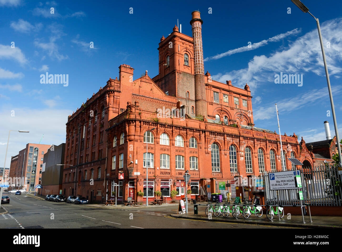 Formerly Cains Brewery in Stanhope Street, Liverpool. Previously