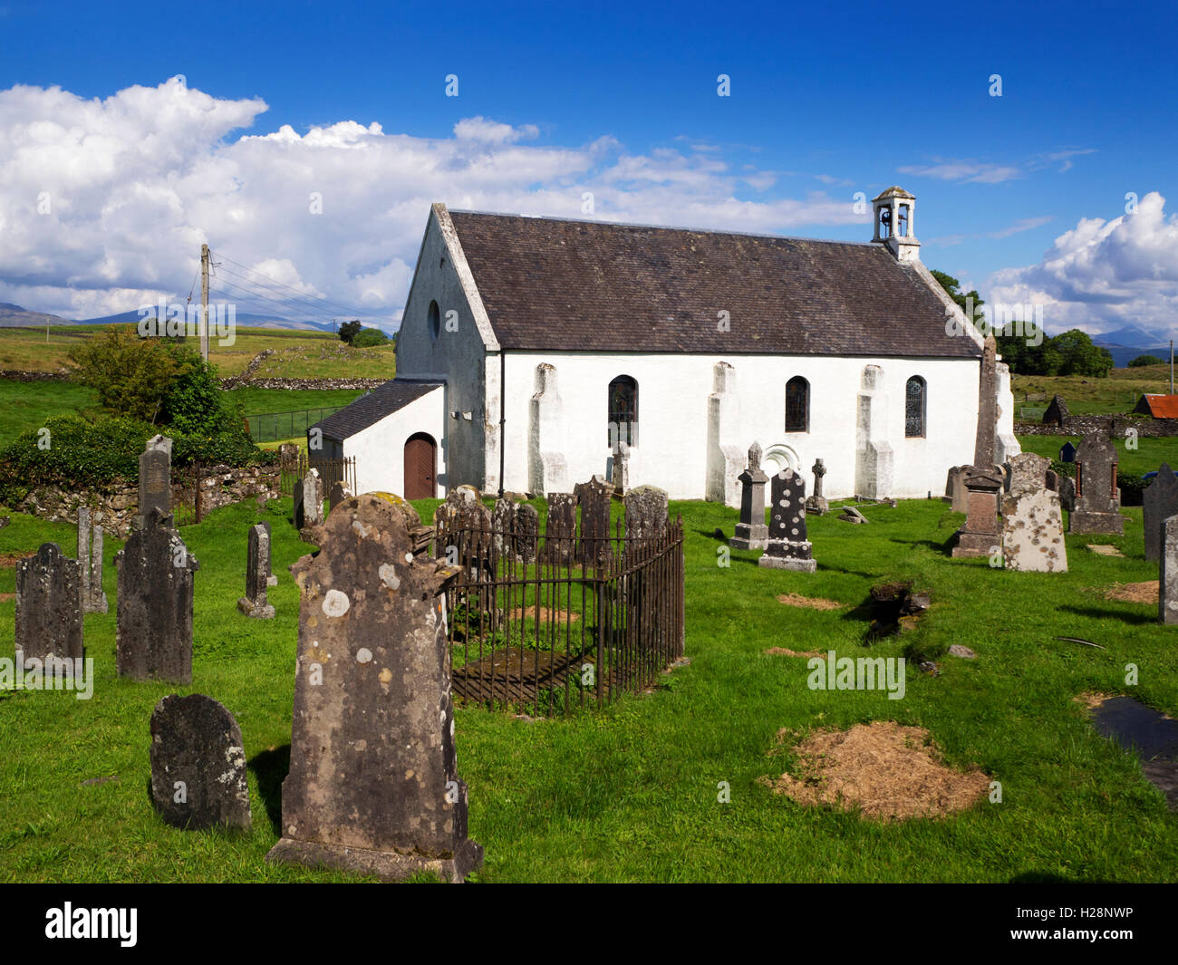 Lismore Parish Church Isle of Lismore Argyll and Bute Scotland Stock