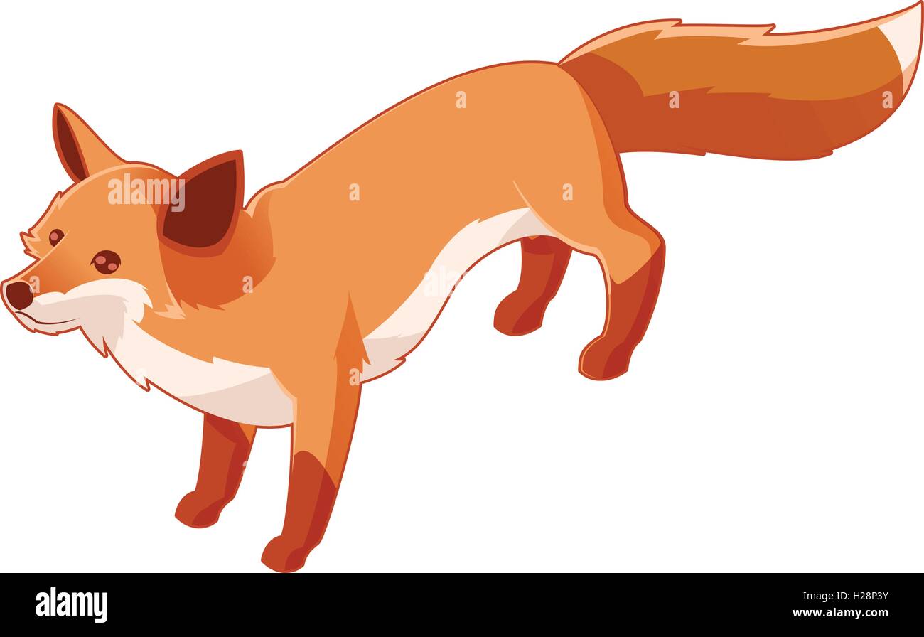 Isometric fox icon Stock Vector Image & Art - Alamy