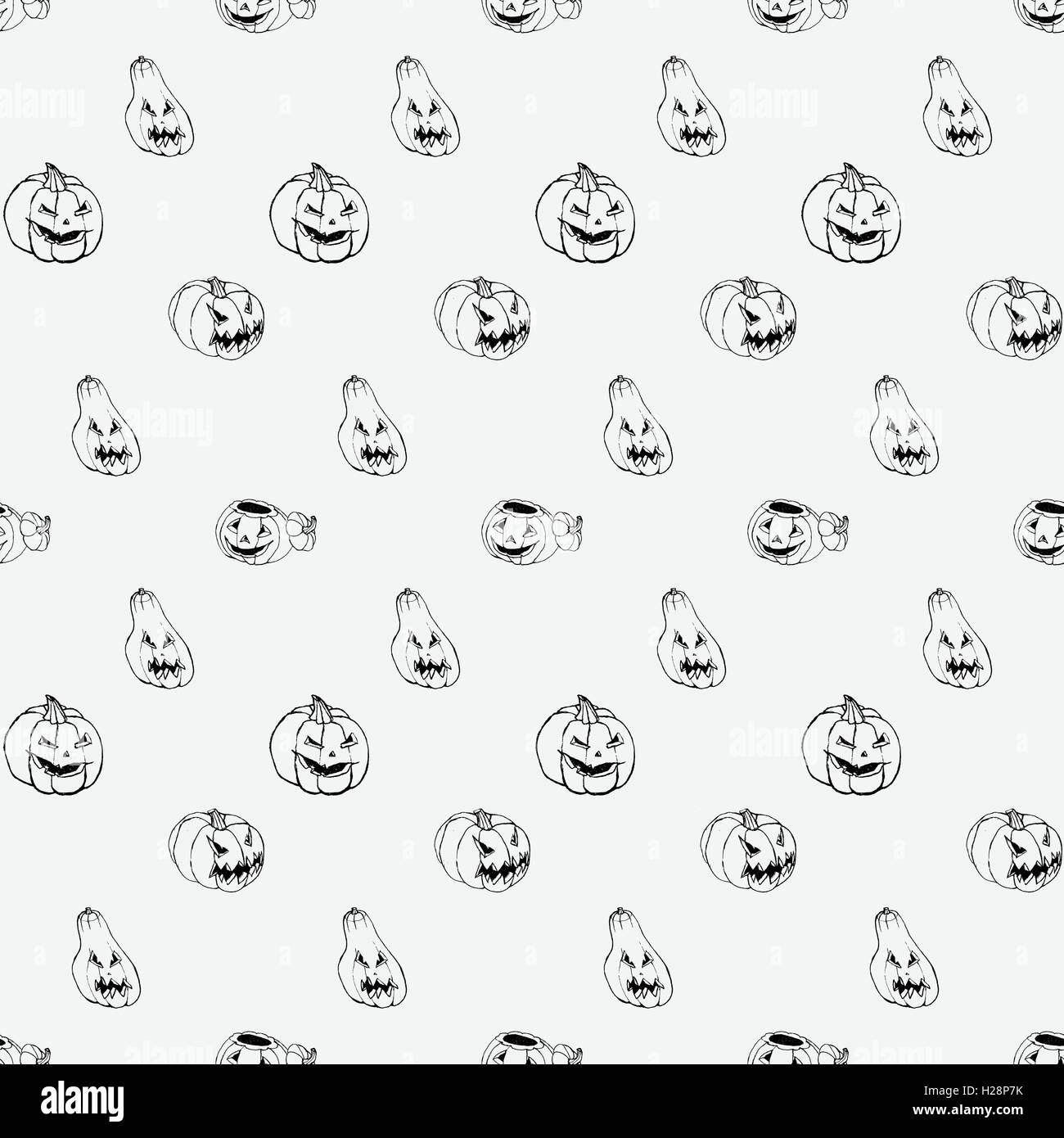 Halloween background with pumpkins Stock Vector Image & Art Alamy
