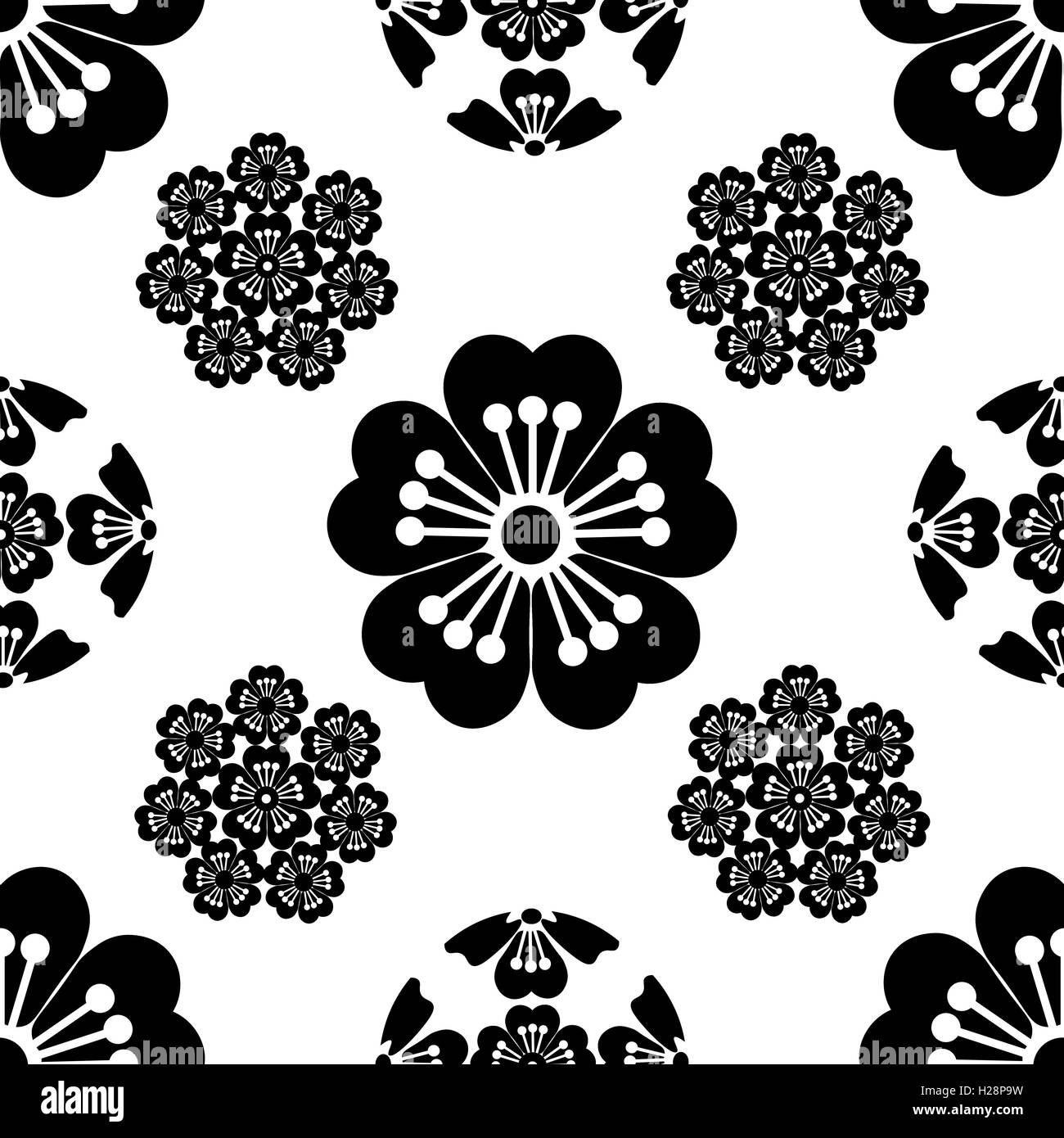 Cherry blossom symbolism Stock Vector Images Alamy