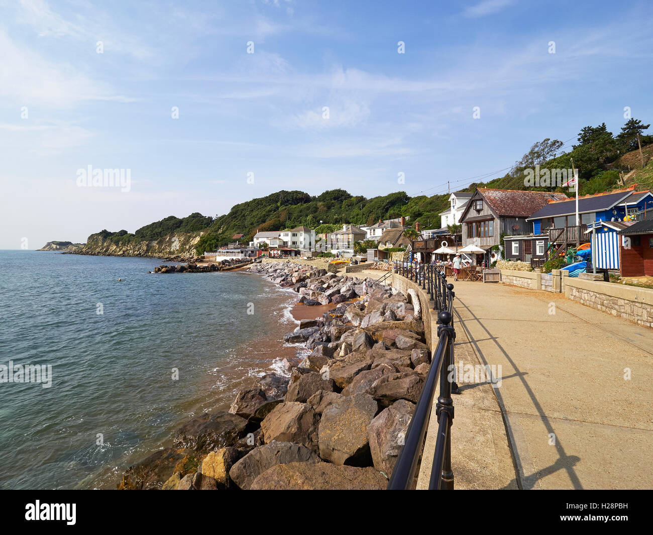 Steephill cove Ventnor Isle of Wight Stock Photo