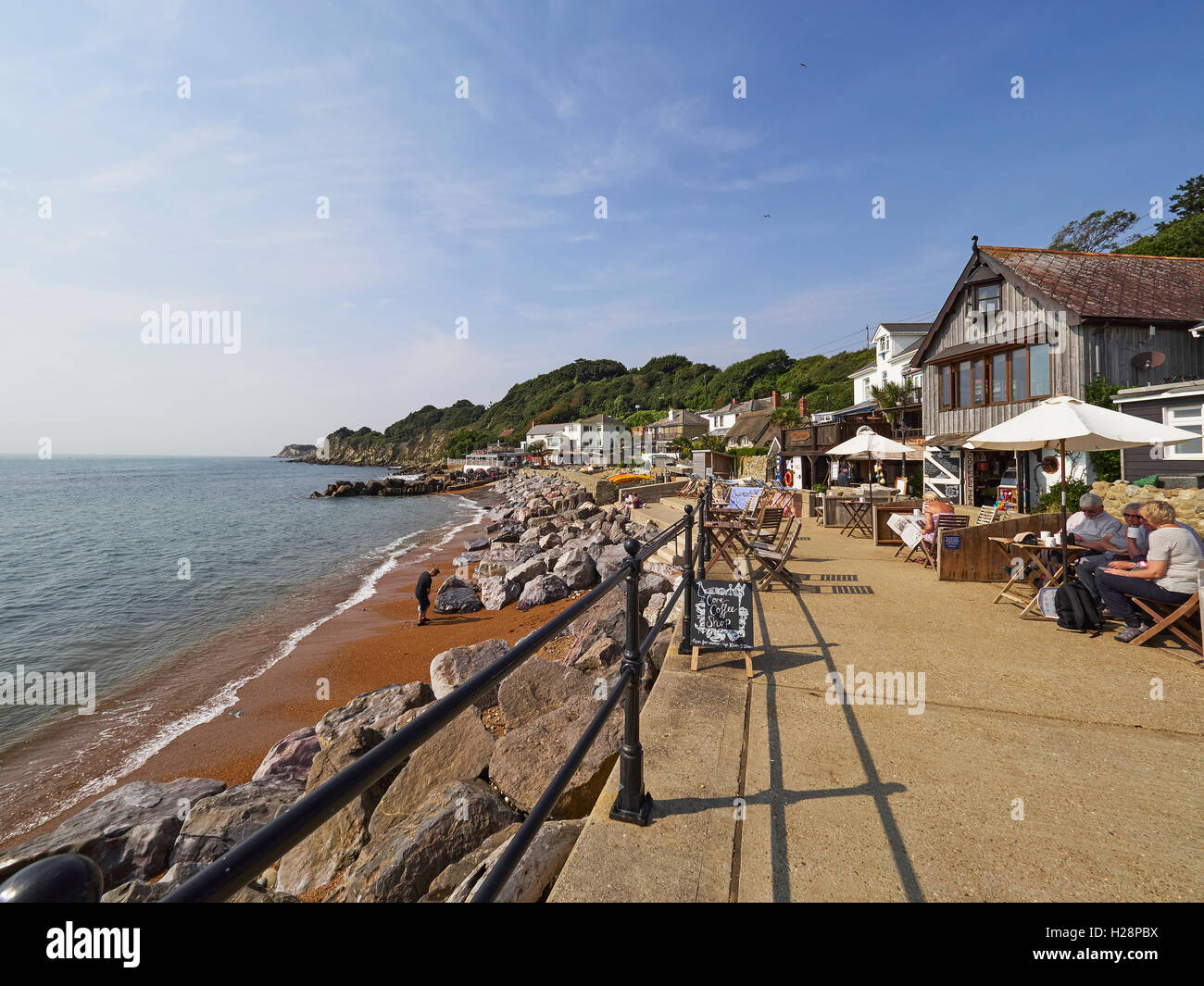 Steephill cove Ventnor Isle of Wight Stock Photo