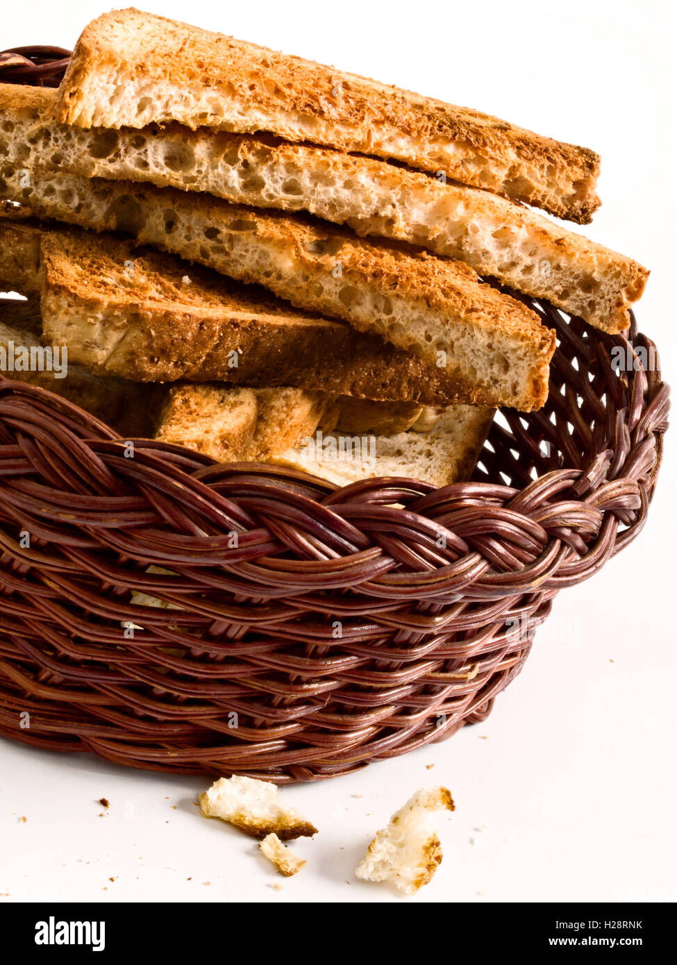 toasted bread Stock Photo