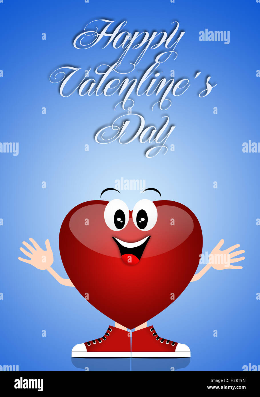 Cornice Felice Giorno Di San Valentino A Forma Di Cerchio Con Cuori Rosa Biglietto Di Auguri 36640688