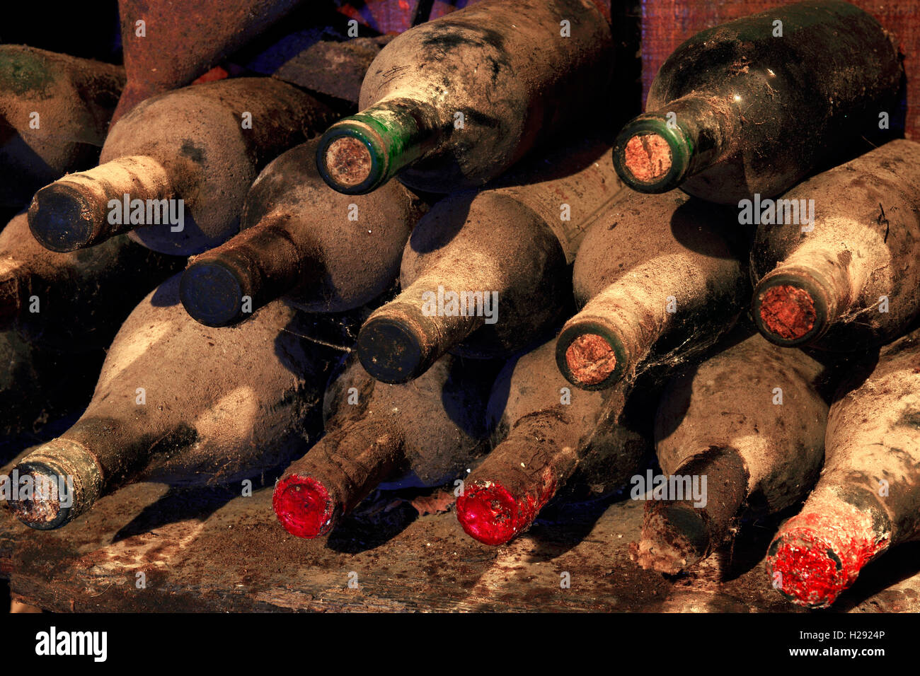 Park Hill cellar Bottle Antique Green Large