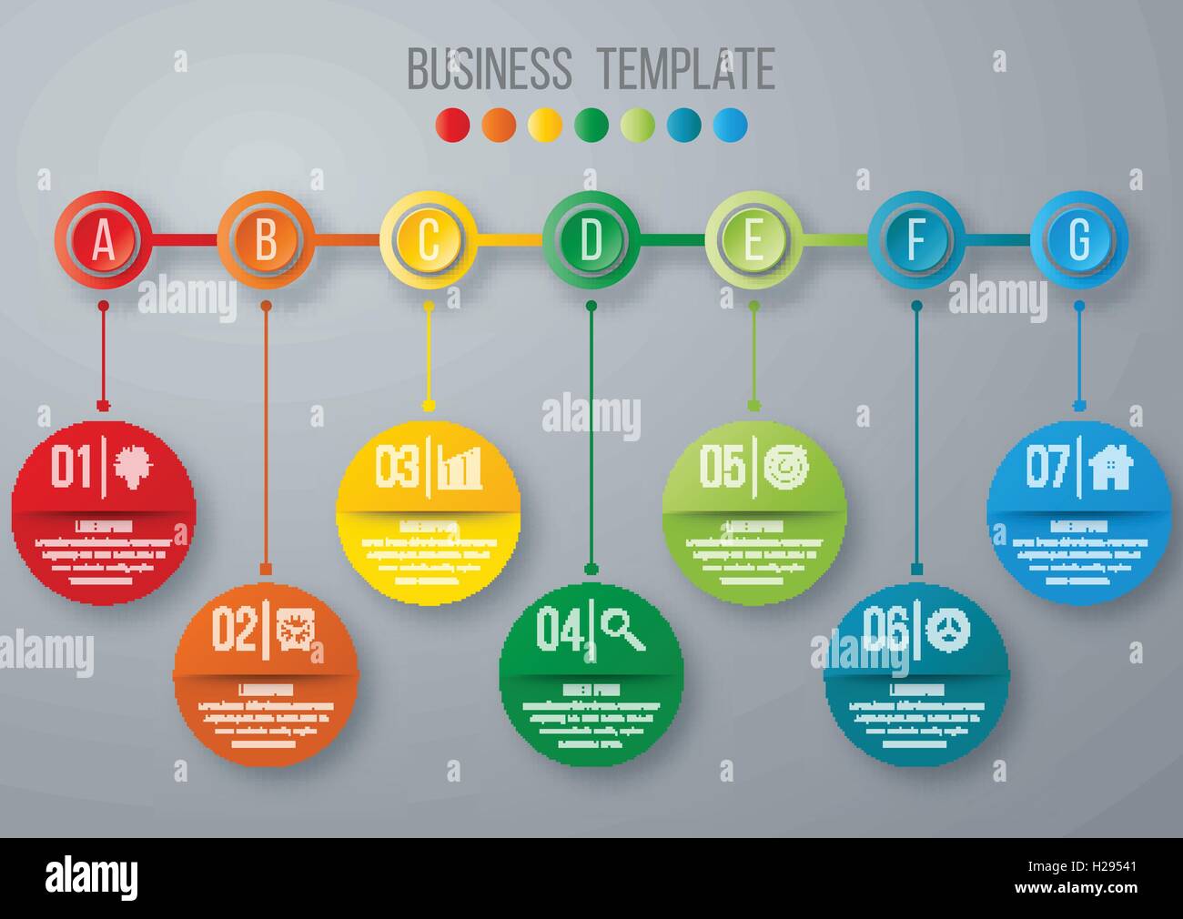 Timeline infographics template Stock Vector Image & Art - Alamy