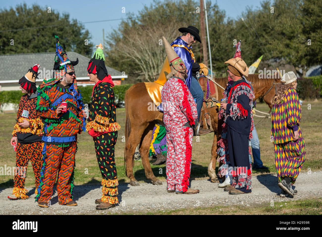 church point mardi gras chicken run