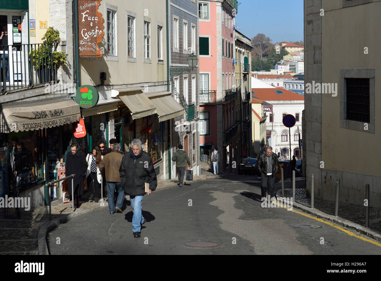 Barrio alto neighbourhood hi-res stock photography and images - Alamy