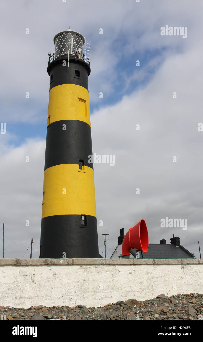Lighthouse at St John's Point County Down Northern Ireland Stock Photo