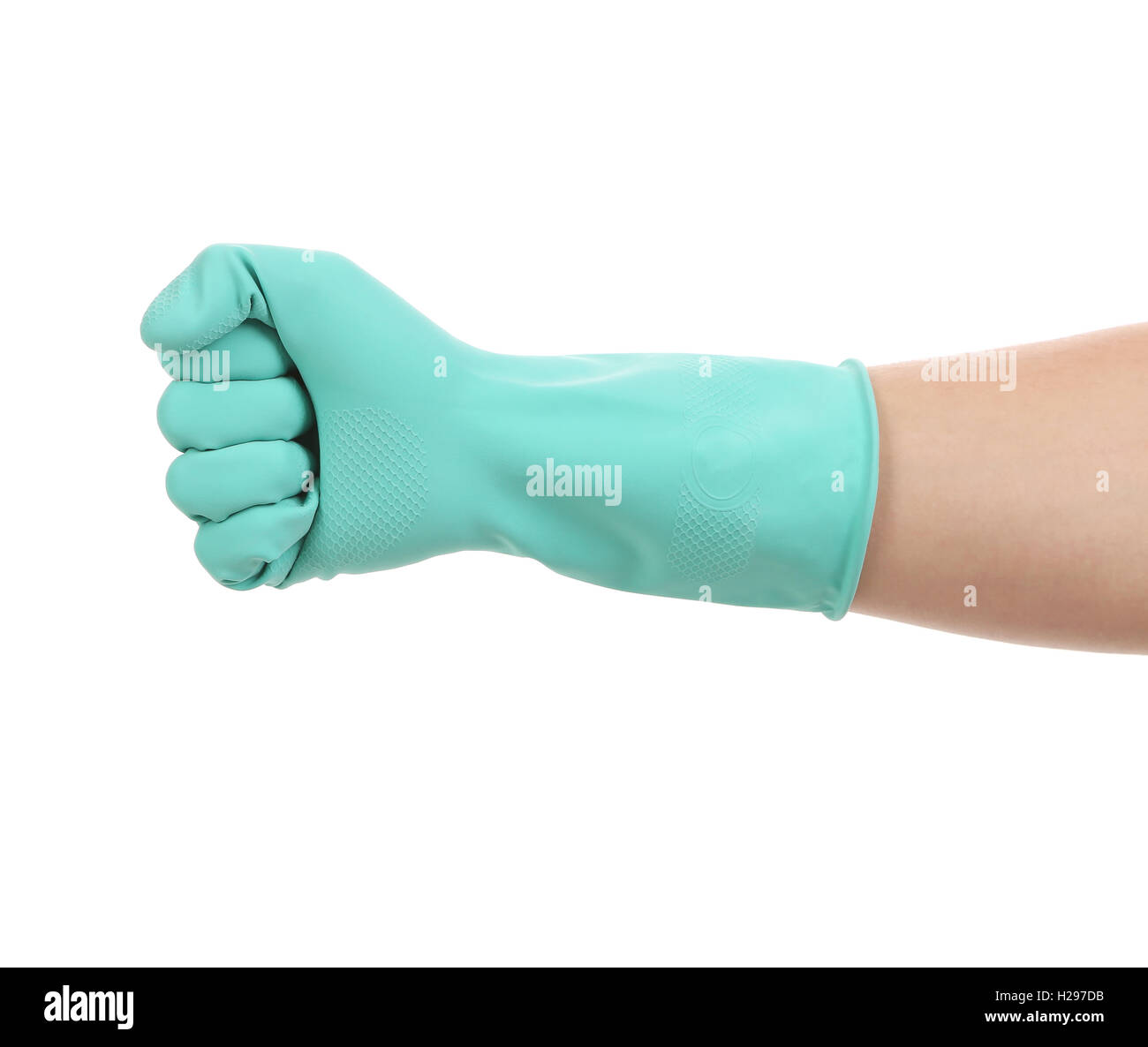 Latex glove fist hi-res stock photography and images - Alamy