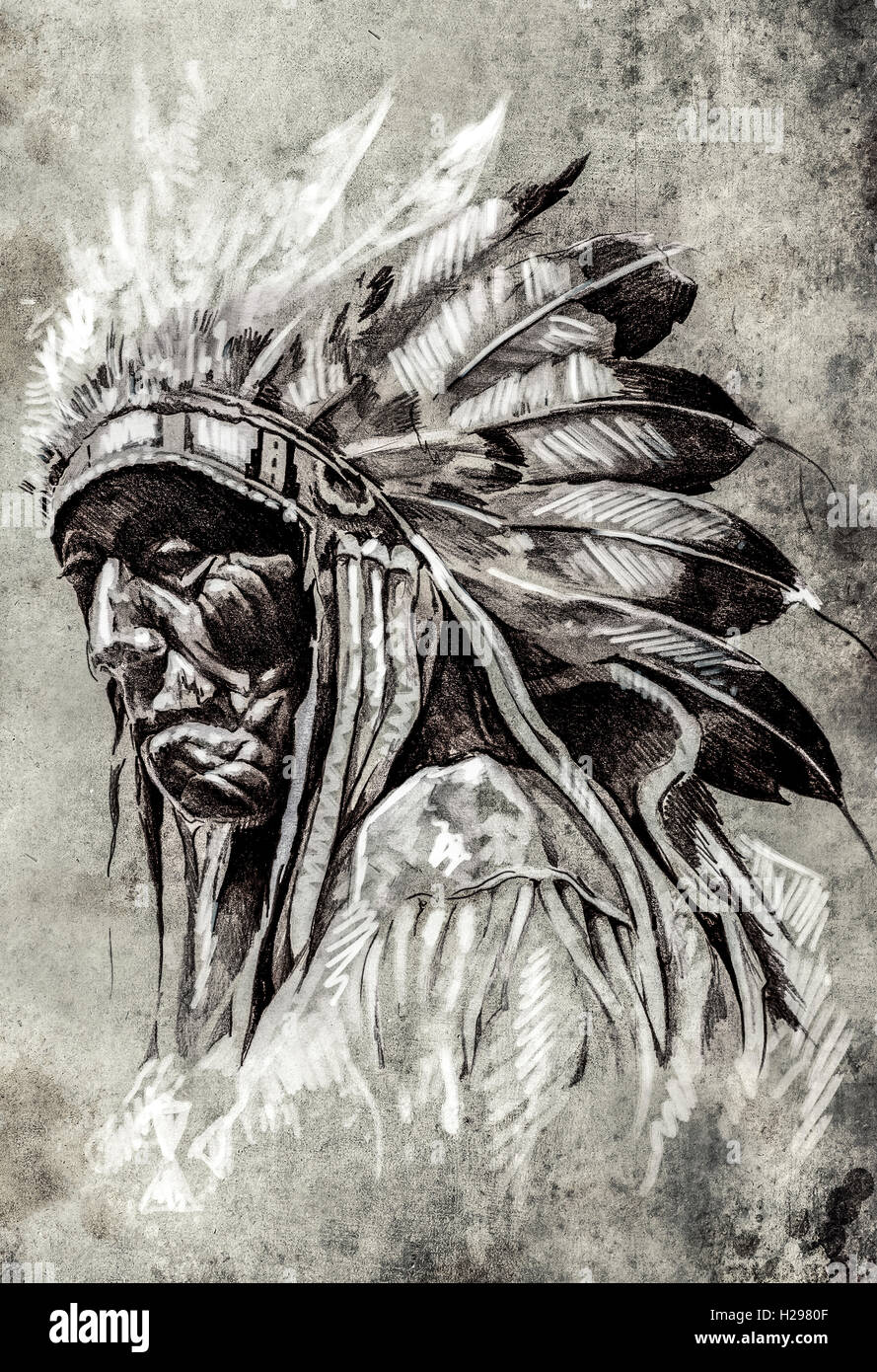 Vintage indian artwork hi-res stock photography and images - Alamy