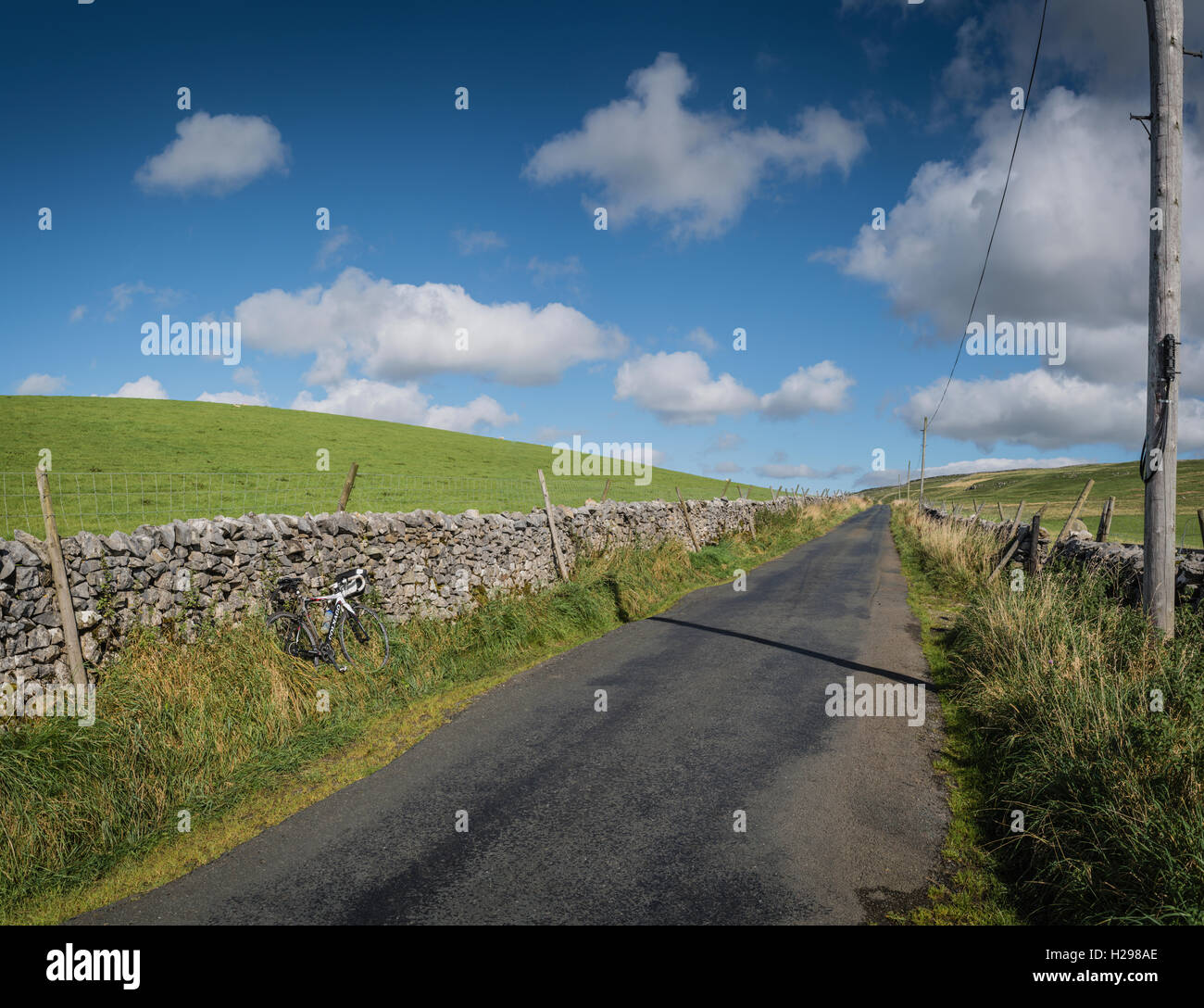 The landscape associated with the Halton Gill Road, Yorkshire Dales, UK. Stock Photo