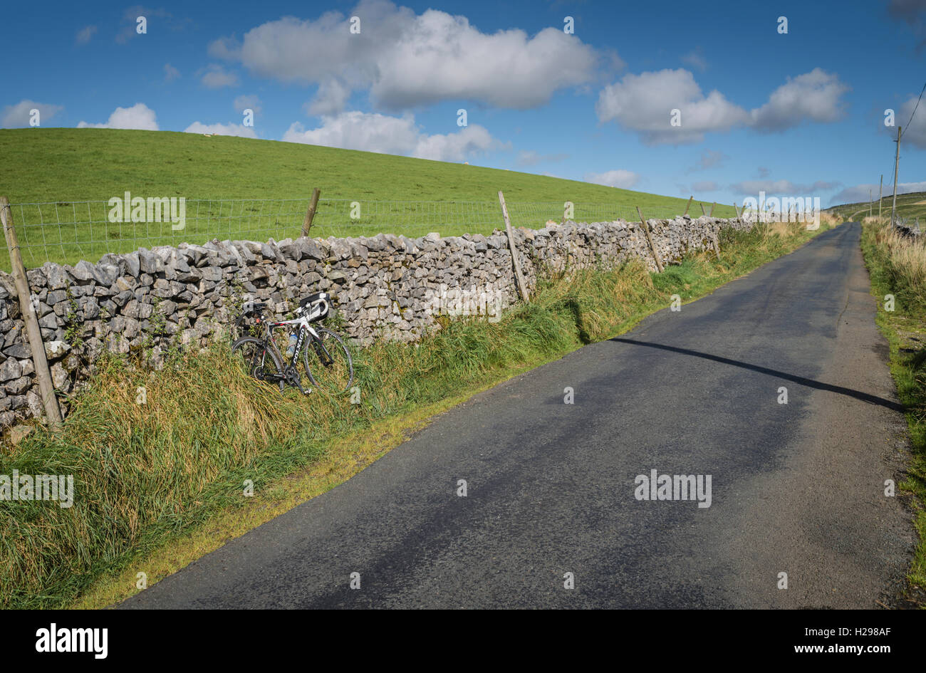 Halton Gill road and the landscape associated with it, Yorkshire Dales, UK. Stock Photo