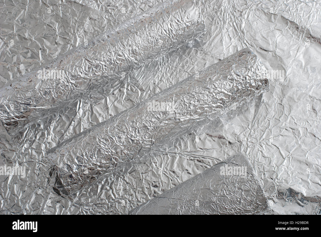 aluminium foil figures Stock Photo - Alamy