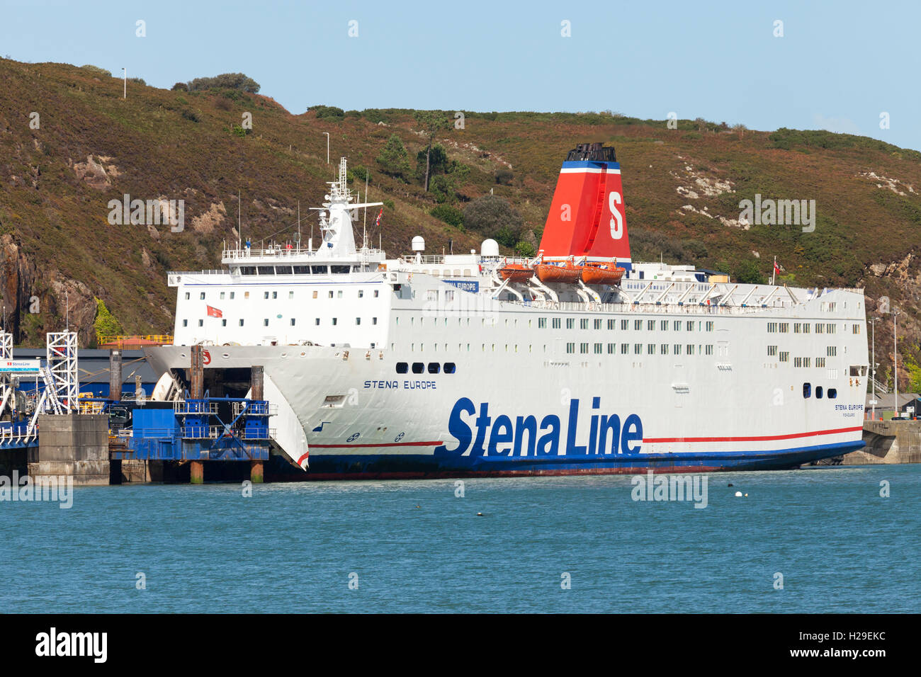 Fishguard To Rosslare Ferry Stock Photos & Fishguard To Rosslare Ferry