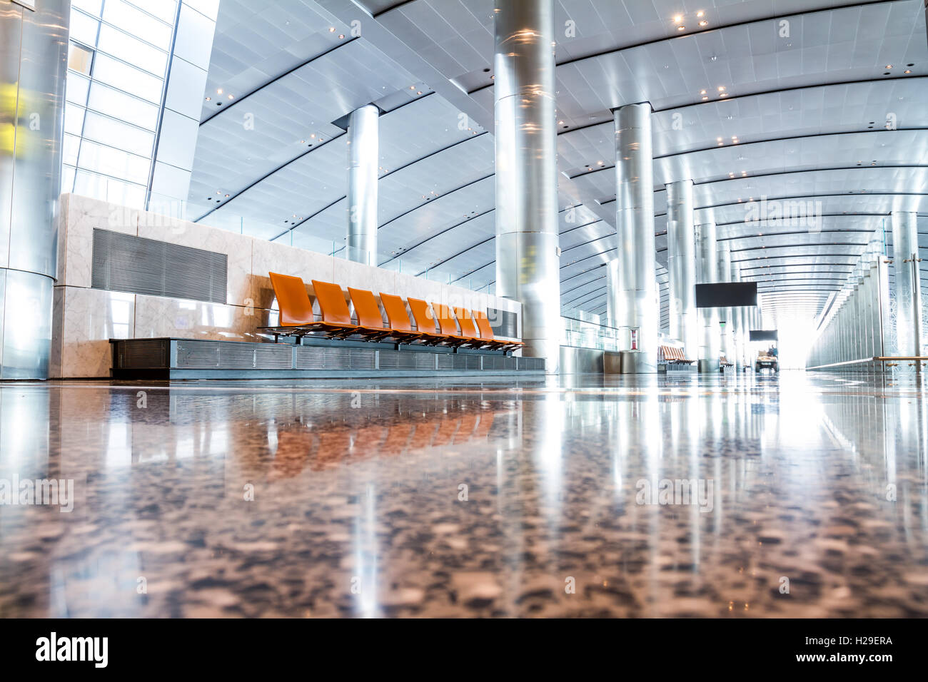 Waiting room design seats hi-res stock photography and images - Alamy