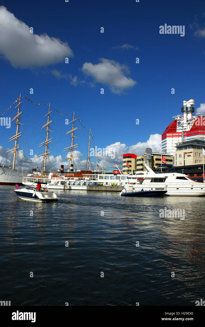 Sweden, Gothenburg, Lilla Bommen Marina Stock Photo Alamy