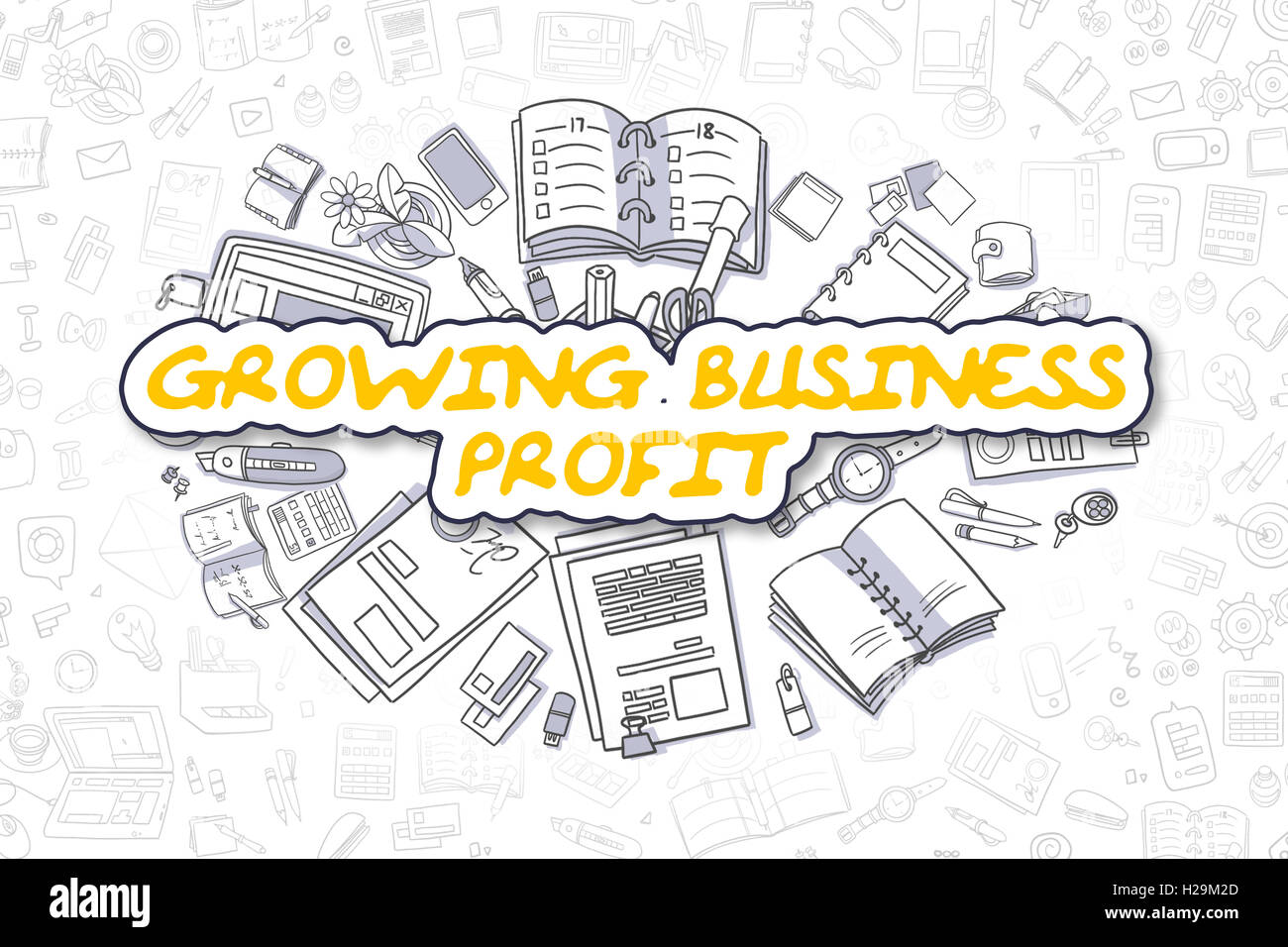 Financial growth business concept Cut Out Stock Images Pictures Alamy