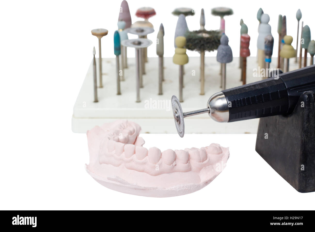 Fresa In Zirconio Per Micromotore HP - Bianco Solido - Uso Dentale SE-Z3B Meta Dental