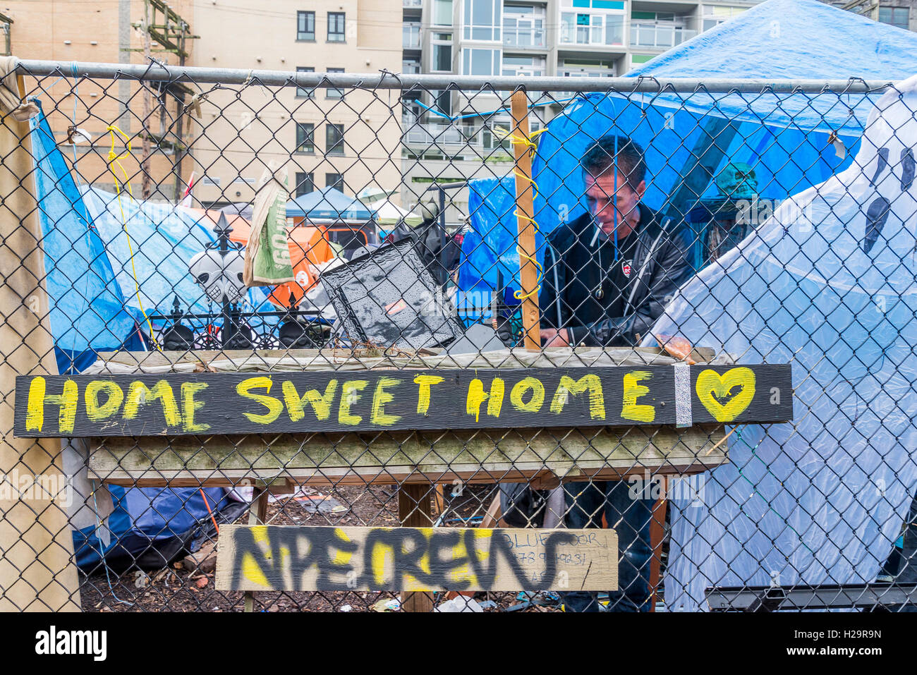 Dtes Homeless Tent City On Hastings Street Downtown East Side Vancouver British Columbia Canada Credit Michael Wheatley Alamy Live News Stock Photo Alamy