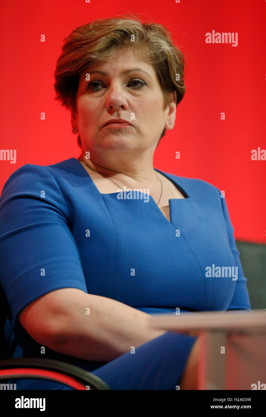 Liverpool UK 26th Sep 2016 Emily Thornberry Mp Secretary Of State liverpool-uk-26th-sep-2016-emily-thornberry-mp-secretary-of-state