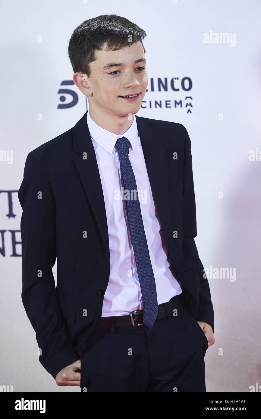 Monster calls 2016 lewis macdougall hi-res stock photography and images ...