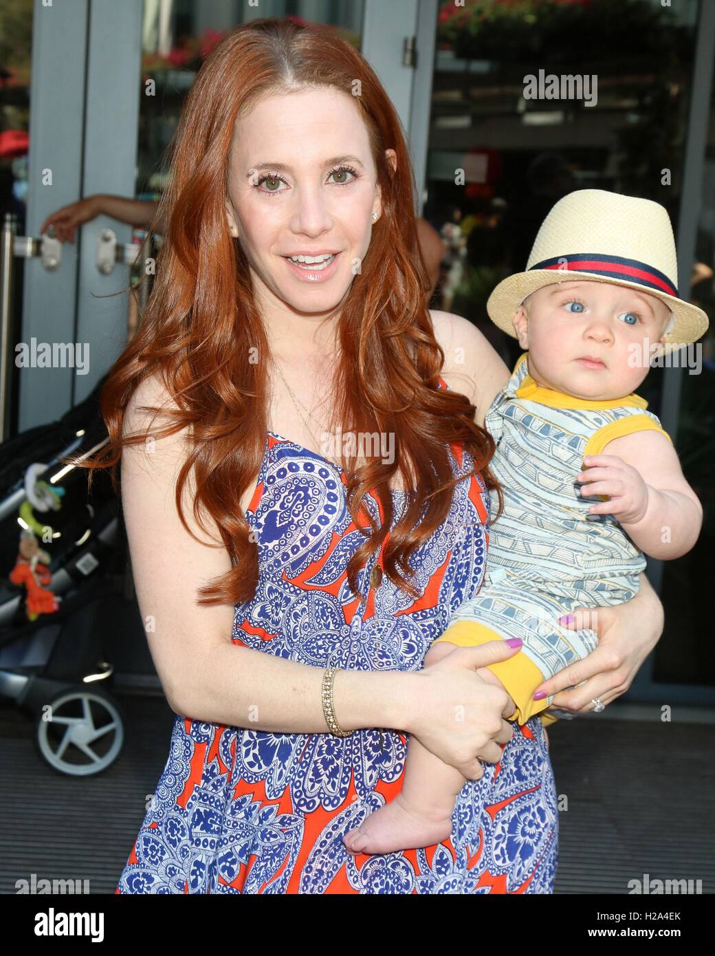 Los Angeles, CA, USA. 24th Sep, 2016. Amy Davidson, Lennox Sawyer