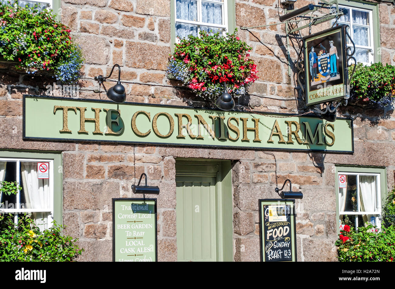 Cornish Arms Cornwall Stock Photos Cornish Arms Cornwall - 