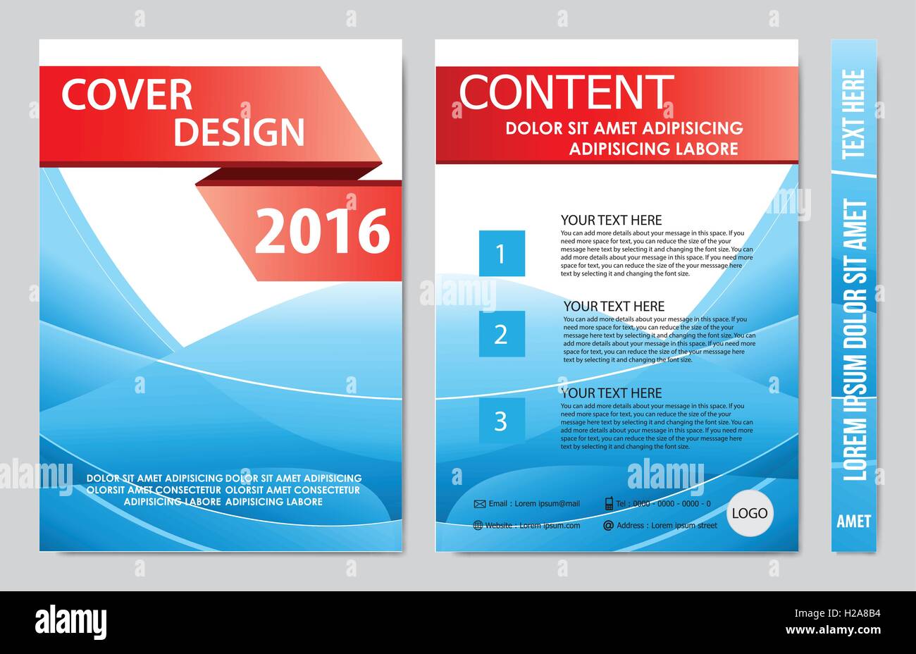 book cover presentation abstract design background report presentation cover