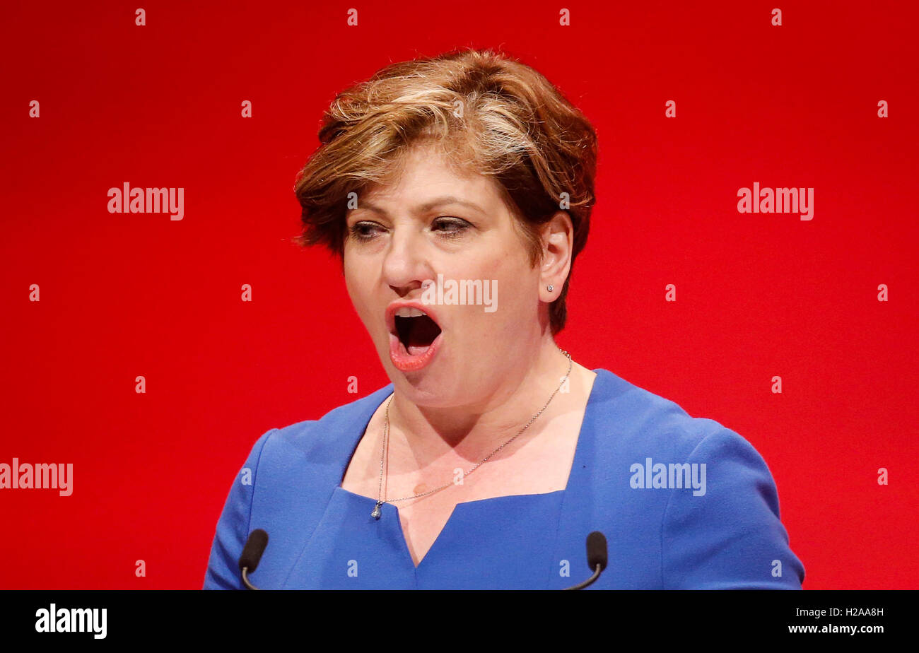 Shadow Foreign Secretary Emily Thornberry Speaks During The Second Day ...