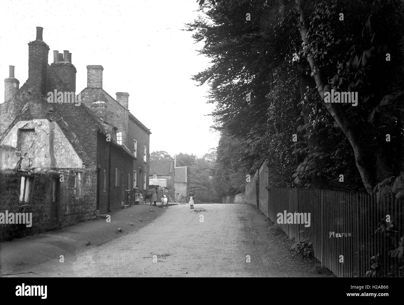 Melton Village, East Riding, Yorkshire c1909 Photo by Tony Henshaw