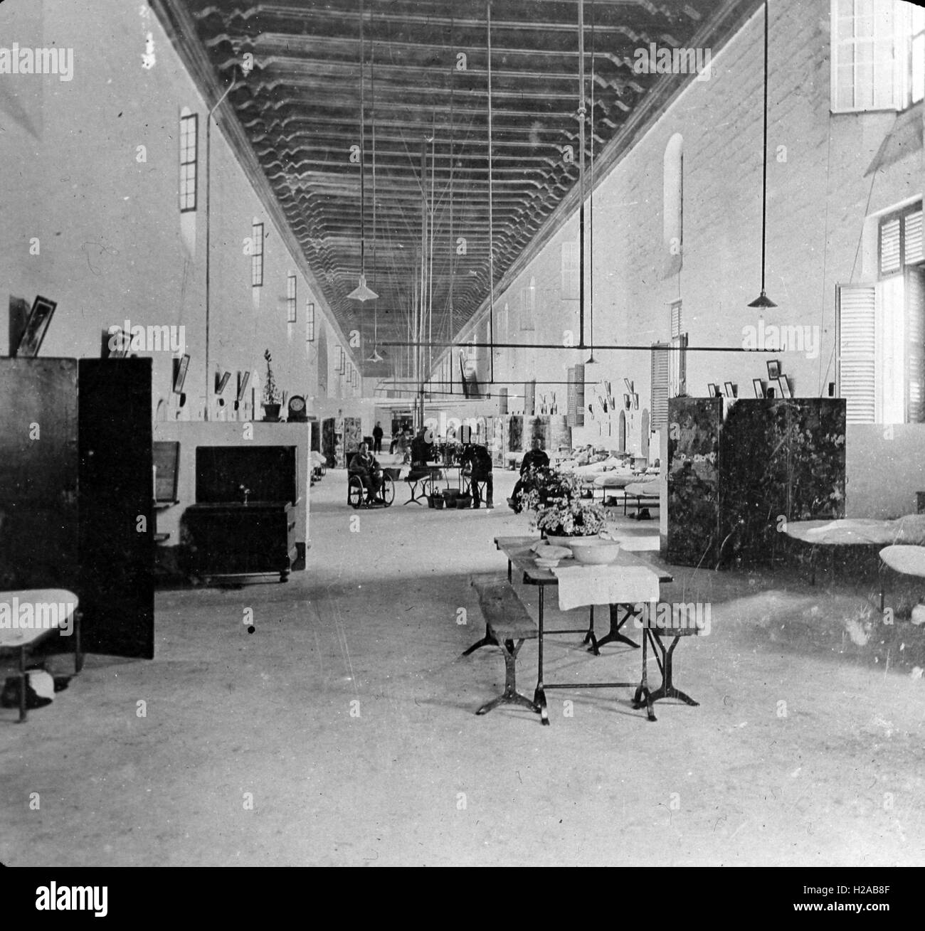 World war 1 british soldiers hospital hi-res stock photography and ...